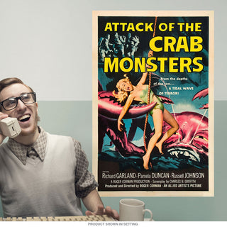 Attack of the Crab Monsters Wall Decal