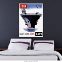 Join The Navy Mighty Carrier Wall Decal