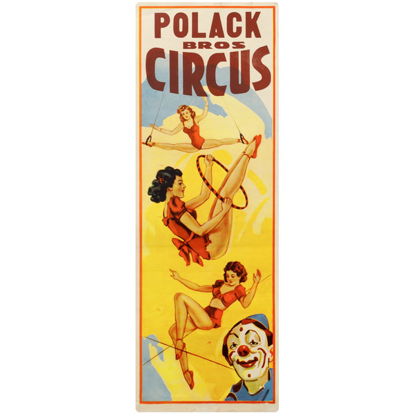 Polack Circus Acrobat Clown Wall Decal