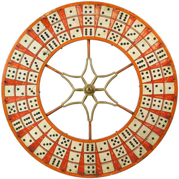 Dominoes Wheel Carnival Game Wall Decal