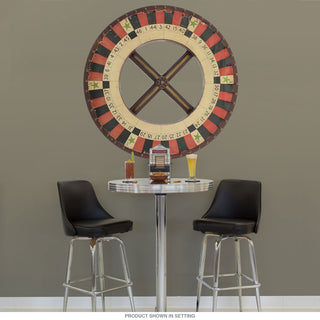 Roulette Wheel Carnival Game Wall Decal
