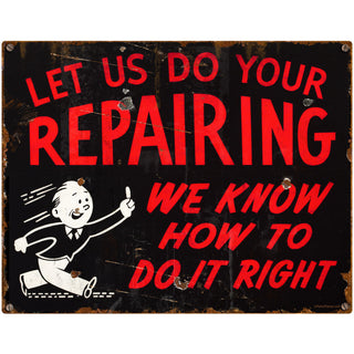 Laundry Repairing Do It Right Wall Decal