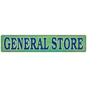 General Store Signboard Rustic Wall Decal