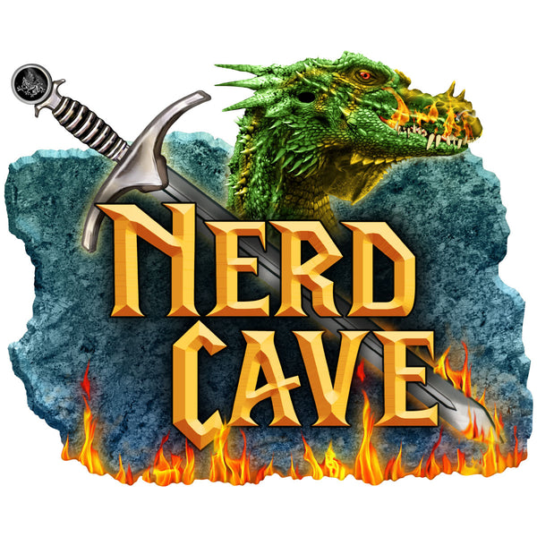 Nerd Cave Fantasy Dragon Sword Wall Decal