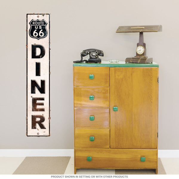 Route 66 Diner Roadside Wall Decal