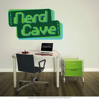 Nerd Cave 8 Bit Video Game Wall Decal