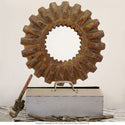 Long Tooth Gear Wall Decal Rusted