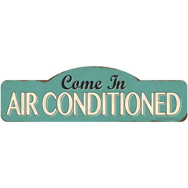 Come In Air Conditioned Wall Decal