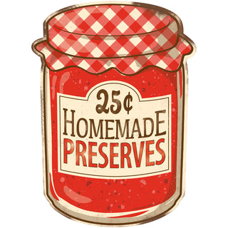 Homemade Preserves Jar Wall Decal