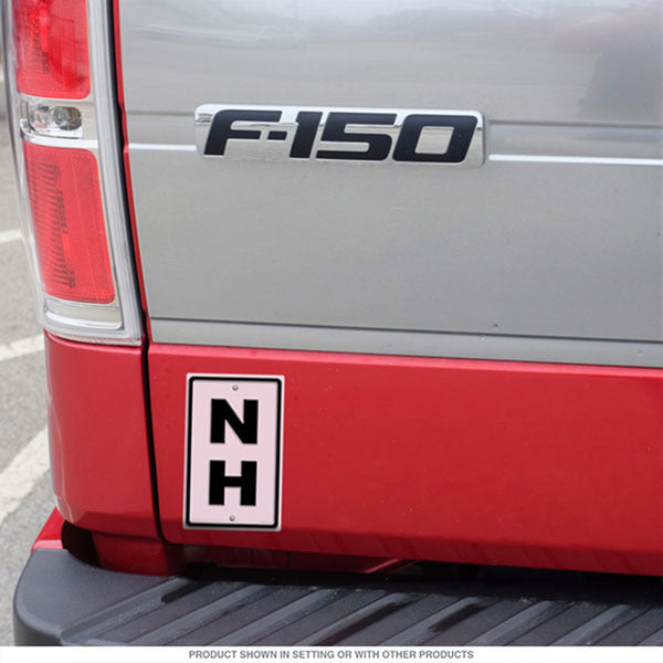 New Hampshire NH State Abbreviation Vinyl Sticker