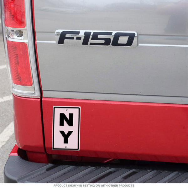 New York NY State Abbreviation Vinyl Sticker