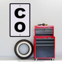 Colorado CO State Abbreviation Wall Decal