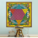 King Foo Chinese Checkers Board Game Wall Decal