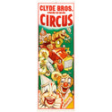 Clyde Bros Circus Clowns Wall Decal