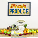 Fresh Produce Farm Stand Wall Decal