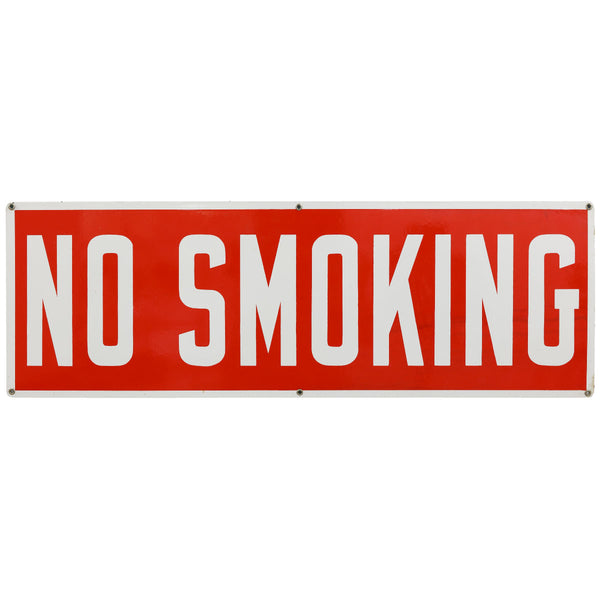 No Smoking Commercial Message Wall Decal