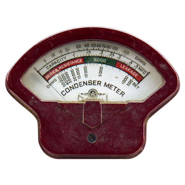 Condenser Meter Machine Gauge Vinyl Sticker