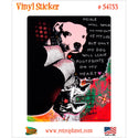 Girls Best Friend Pit Bull Dog Dean Russo Vinyl Sticker