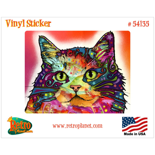 Ragamuffin Cat Dean Russo Vinyl Sticker