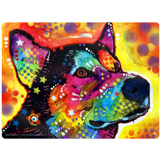 Siberian Husky Dog Zeike Dean Russo Vinyl Sticker