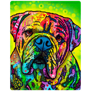 Hey Bulldog Dean Russo Dog Vinyl Sticker