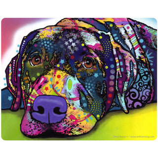 Savvy Labrador Dog Dean Russo Vinyl Sticker