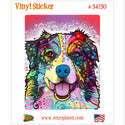 Australian Shepherd Dog Dean Russo Vinyl Sticker