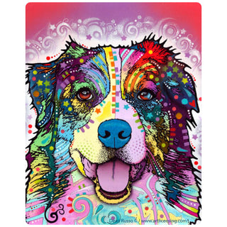 Australian Shepherd Dog Dean Russo Vinyl Sticker