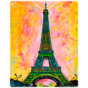 Eiffel Tower Paris France Dean Russo Vinyl Sticker
