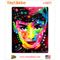 Audrey Hepburn Dean Russo Pop Art Vinyl Sticker
