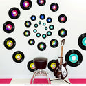 Music Records Wall Decal Set Of 16