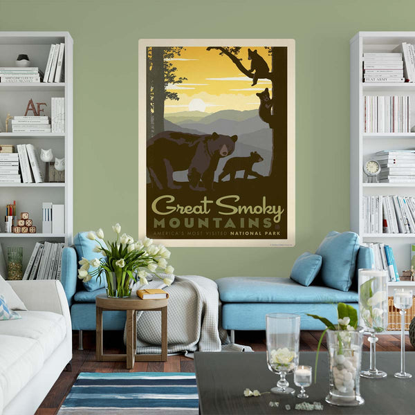 Great Smoky Mtns National Park Bears Decal
