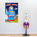 Chime Trooper Astronaut Toy Wall Decal