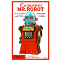 Mr Robot Cragstans Tin Toy Wall Decal