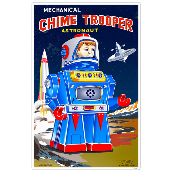 Chime Trooper Toy Robot Vinyl Sticker