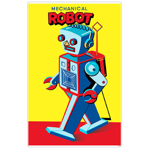 Robot Sticker
