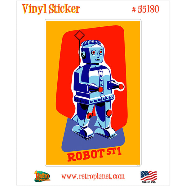 Robot ST1 Toy Vinyl Sticker