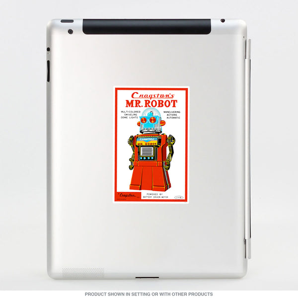 Cragstans Mr. Robot Toy Vinyl Sticker