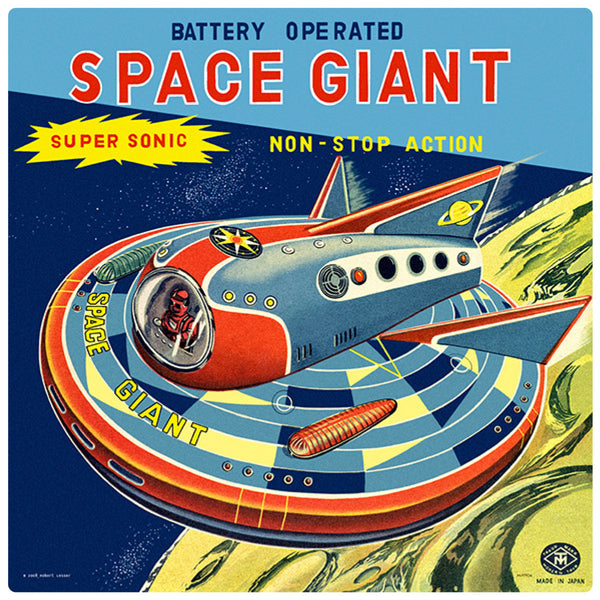 Space Giant Toy Vinyl Sticker