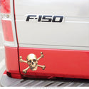 Skull And Crossbones Cutout Vinyl Sticker