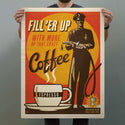 Coffee Fill Er Up Espresso Decal