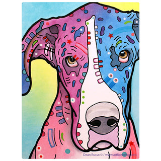 Great Dane Nobodys Fool Dean Russo Dog Vinyl Sticker