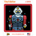 Major Tom Space Robot Vinyl Sticker