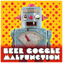 Beer Goggle Malfunction Robot Wall Decal