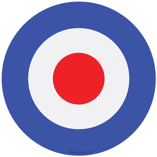 Mod Bullseye British Air Force Vinyl Sticker
