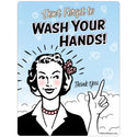 Dont Forget To Wash Your Hands Vinyl Sticker