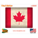 Canadian National Flag Vinyl Sticker