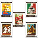 World Coffee Brands Vinyl Sticker Set