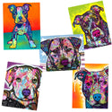 Pit Bulls Dean Russo Dog Vinyl Sticker Set Heart U