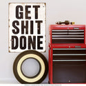 Get Shit Done Motivational Wall Decal